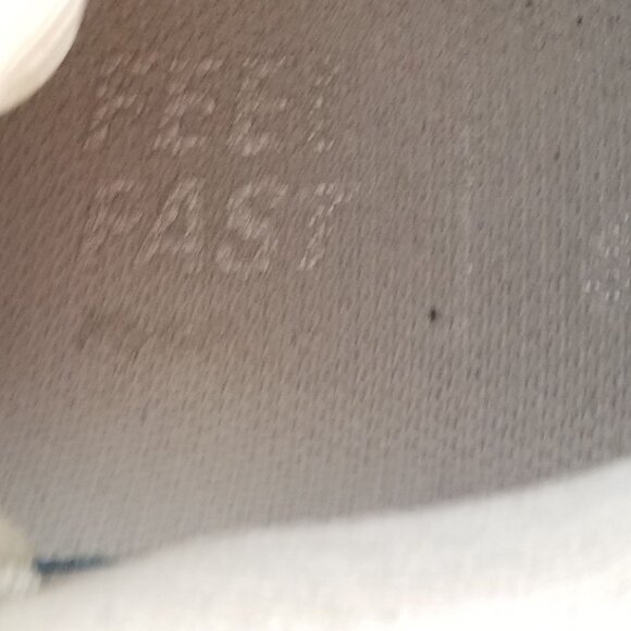 ASICS Solution Speed FF Ribbed Rubber Upper Walking Shoe Off White Size 8 ~ 4398 - Picture 7 of 9